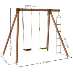 SOULET - Columpio de madera Arthur