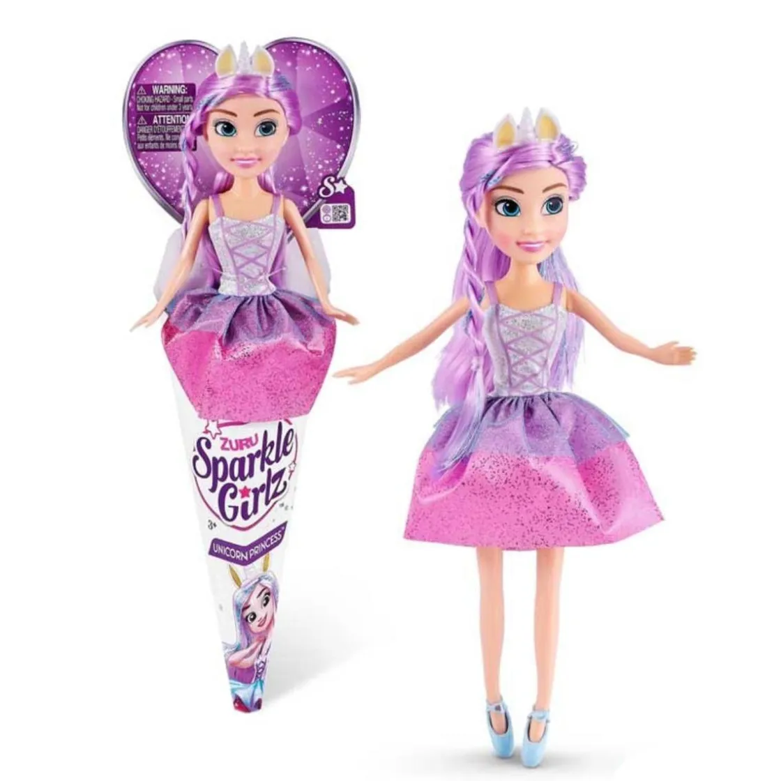BREVI Sparkle Girlz - Muñeca Princesa Unicornio (Varios Modelos)* Muñecas