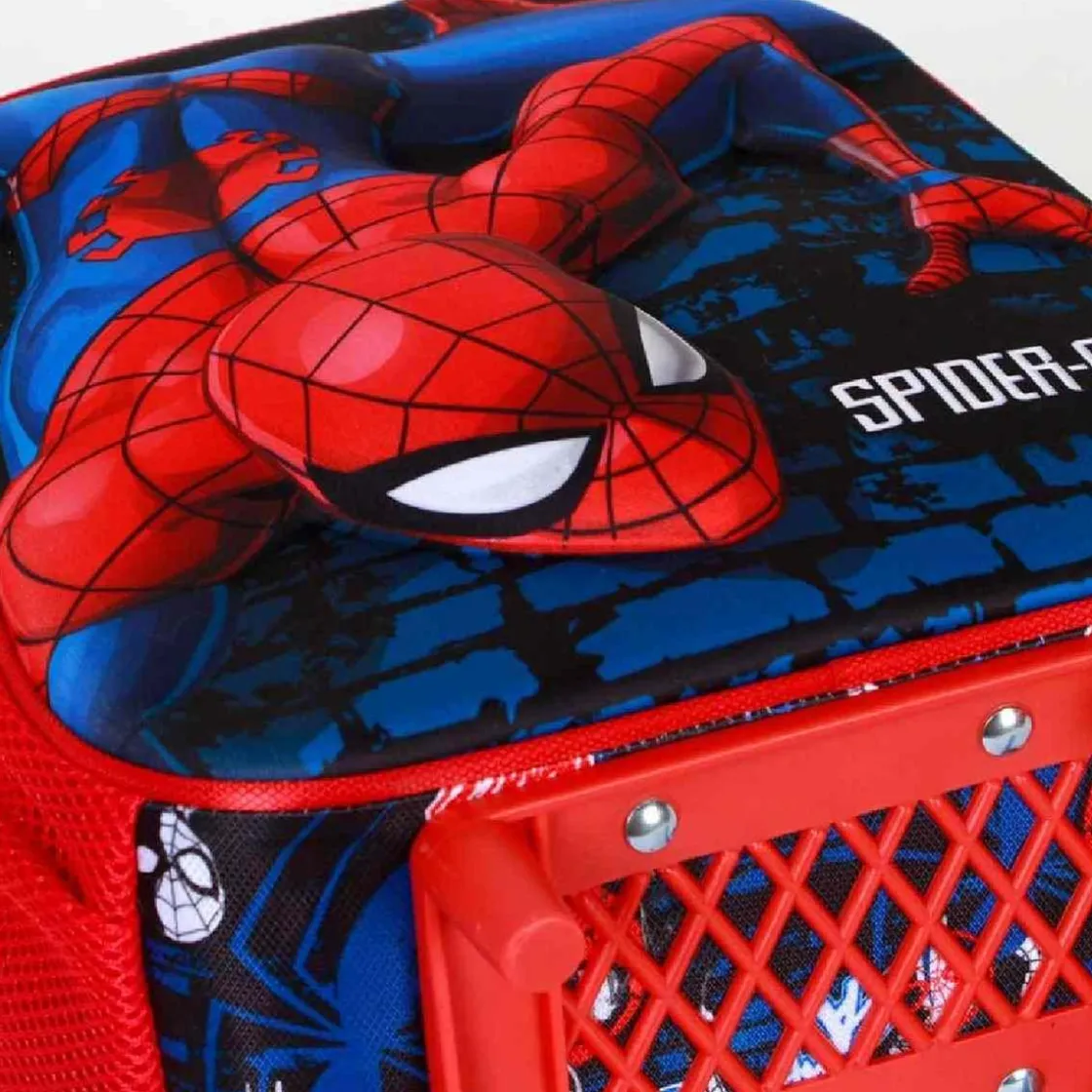 KARACTER MANIA Spider-man - Mochila 3D con ruedas* Material Escolar