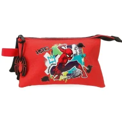 JOUMMA BAGS,S.L Spider-man - Portatodo 3 compartimentos - Colección Urban