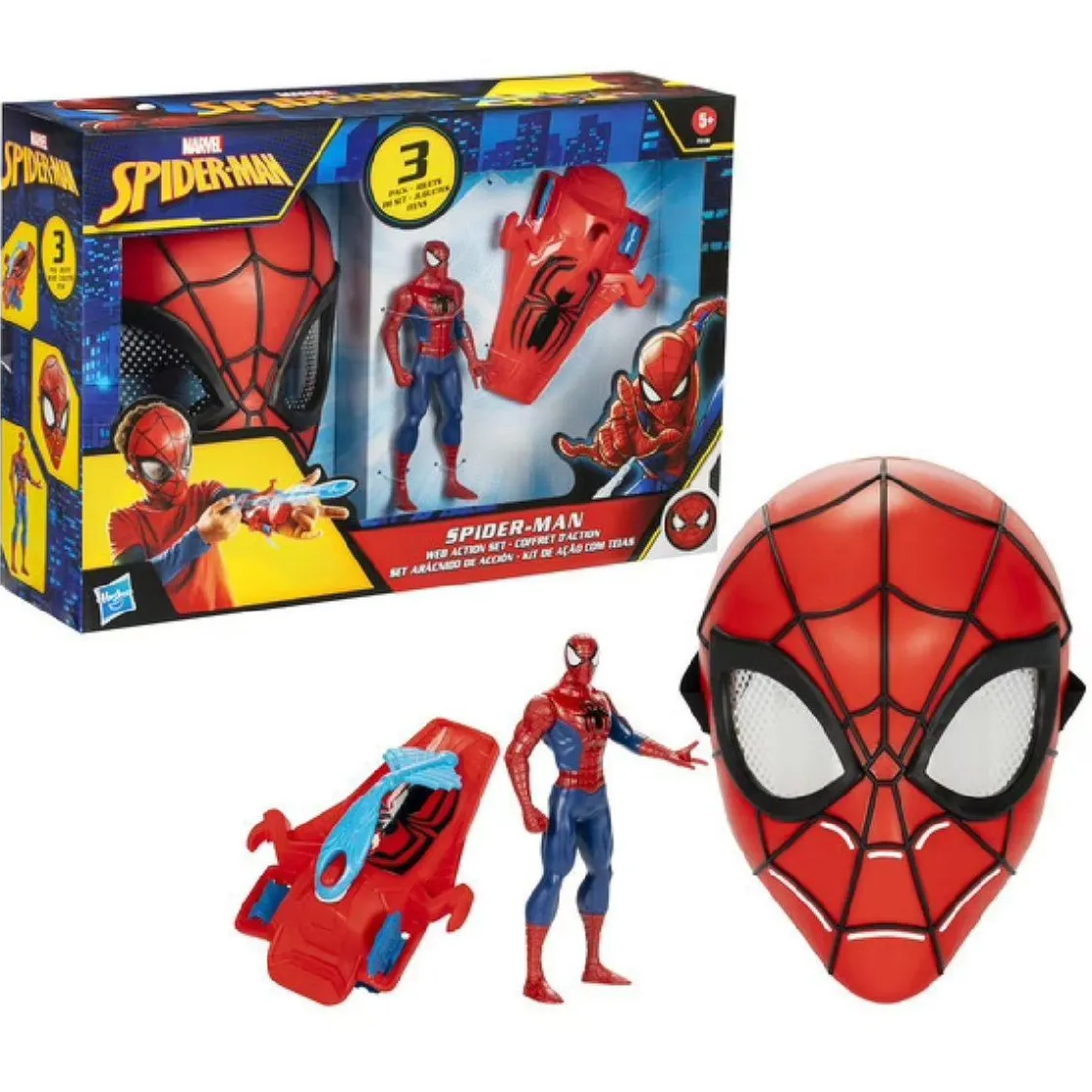 SPIDERMAN Spider-man - Set arácnido* Figuras De Acción