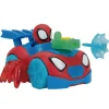 TOY PARTNER Spidey y su Superequipo - Vehículo Light N Go Web Crawler* Coleccionables Y Mini Mundos