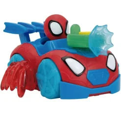 TOY PARTNER Spidey y su Superequipo - Vehículo Light N Go Web Crawler* Coleccionables Y Mini Mundos