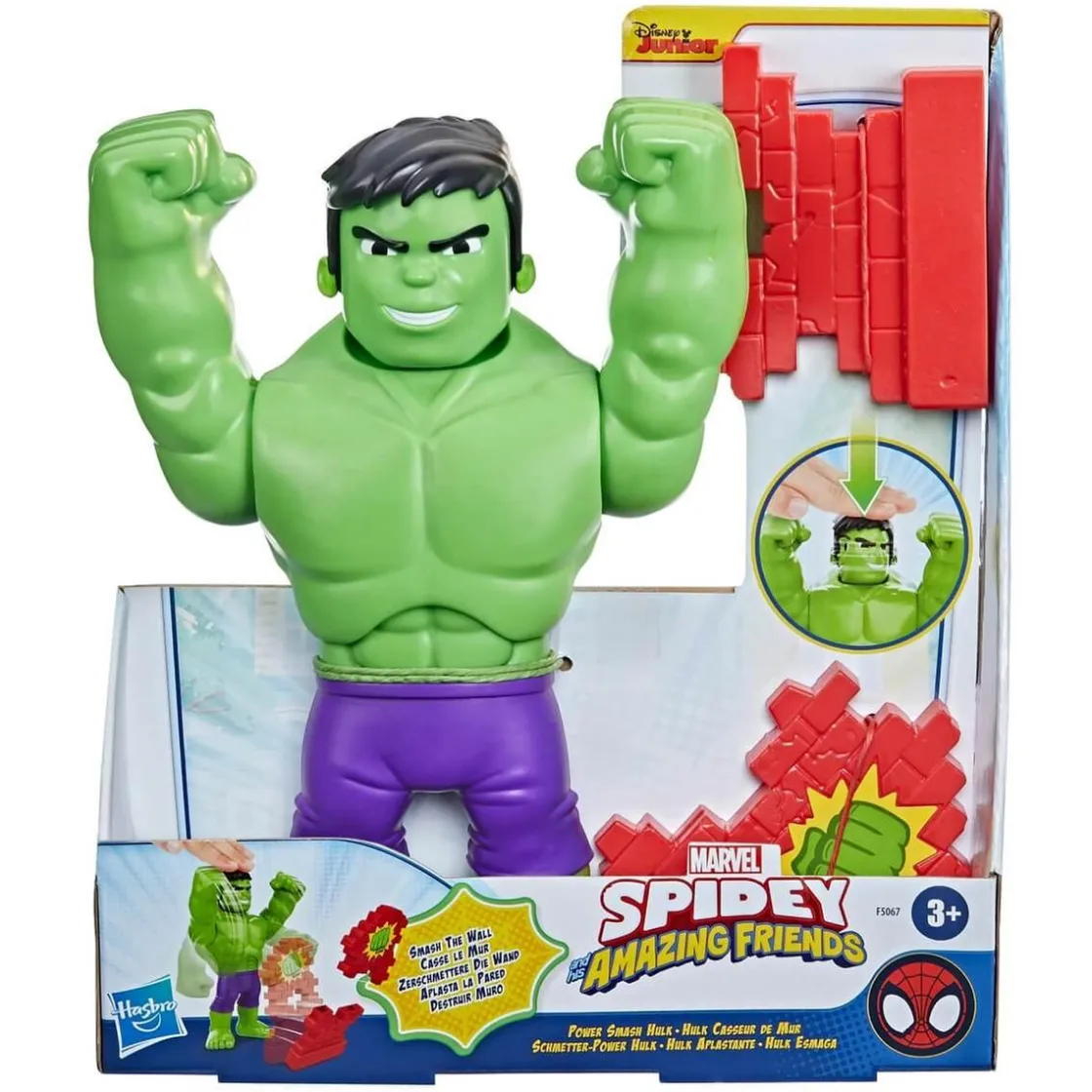 PLAYSKOOL Spidey y su Superequipo - Hulk aplastante* Coleccionables Y Mini Mundos