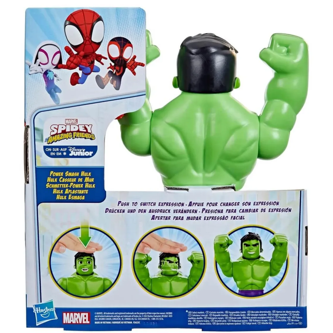 PLAYSKOOL Spidey y su Superequipo - Hulk aplastante* Coleccionables Y Mini Mundos