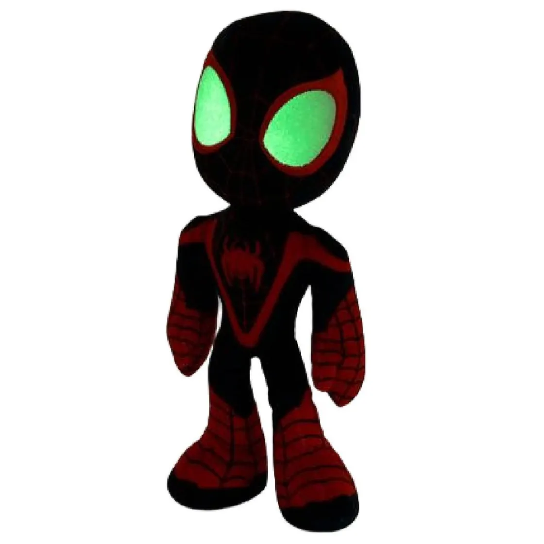 SIMBA Spidey y su Superequipo - Peluche Miles Morales 25 cm* Coleccionables Y Mini Mundos