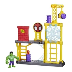 PLAYSKOOL Spidey y su Superequipo - Parque de juegos de Hulk* Coleccionables Y Mini Mundos
