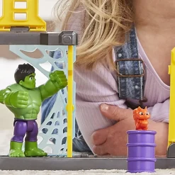 PLAYSKOOL Spidey y su Superequipo - Parque de juegos de Hulk* Coleccionables Y Mini Mundos