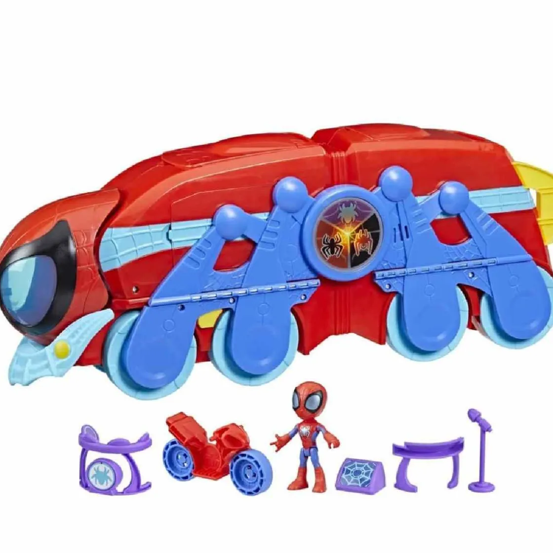 PLAYSKOOL Spidey y su Superequipo - Aracnomóvil* Coleccionables Y Mini Mundos