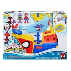 HASBRO EU TRADING Spidey y su Superequipo - Barco Pirata con telarañas* Coleccionables Y Mini Mundos