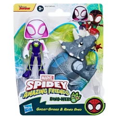 HASBRO IBERIA Spidey y su Superequipo - Pack 2 figuras Dino-Webs (Varios modelos)* Coleccionables Y Mini Mundos