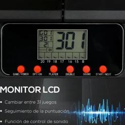 Outsunny Sportnow - Diana electrónica plegable 31 juegos* Deportes