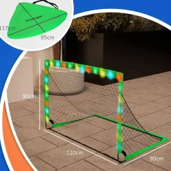 Outsunny Sportnow - Juego de 2 porterías de fútbol* Deportes