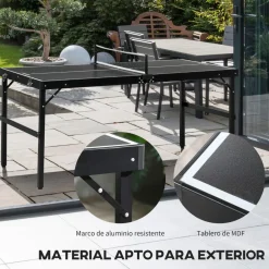 Outsunny Sportnow - Mesa de Ping Pong plegable* Deportes