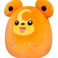 BIZAK Squishmallows - Pokemon - Peluche Teddiursa 25 cm
