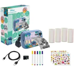 LEXIBOOK Stitch - Cámara impresora instantánea* Electrónicos