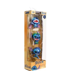 STITCH - Pack 3 figuras de metal