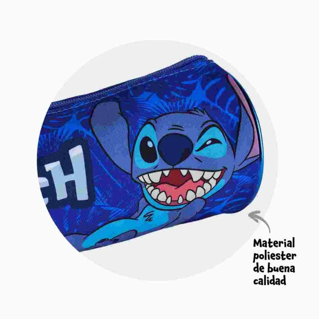 TOYBAGS SLU Stitch - Portatodo redondo* Material Escolar