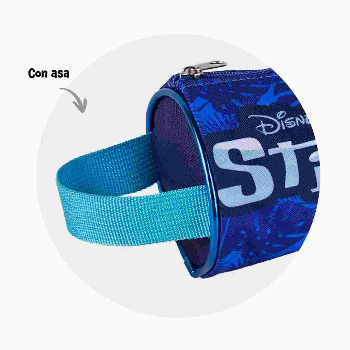 TOYBAGS SLU Stitch - Portatodo redondo* Material Escolar