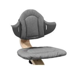 STOKKE - Cojín reversible para trona Nomi - Gris/Rosa