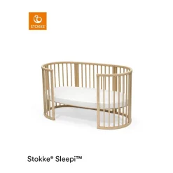 STOKKE - Sábana bajera white para cuna Sleepi v3