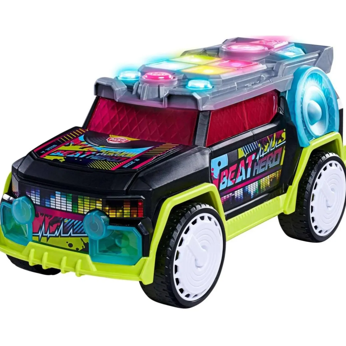 DICKIE TOYS STREETS N BEATZ - Coche Beat Hero 32 cm con luces intermitentes y música* Vehículos Y Circuitos
