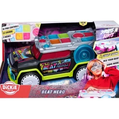 DICKIE TOYS STREETS N BEATZ - Coche Beat Hero 32 cm con luces intermitentes y música* Vehículos Y Circuitos