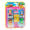 BIZAK Stumble Guys - Pack 4 figuras + figura misteriosa (varios modelos)