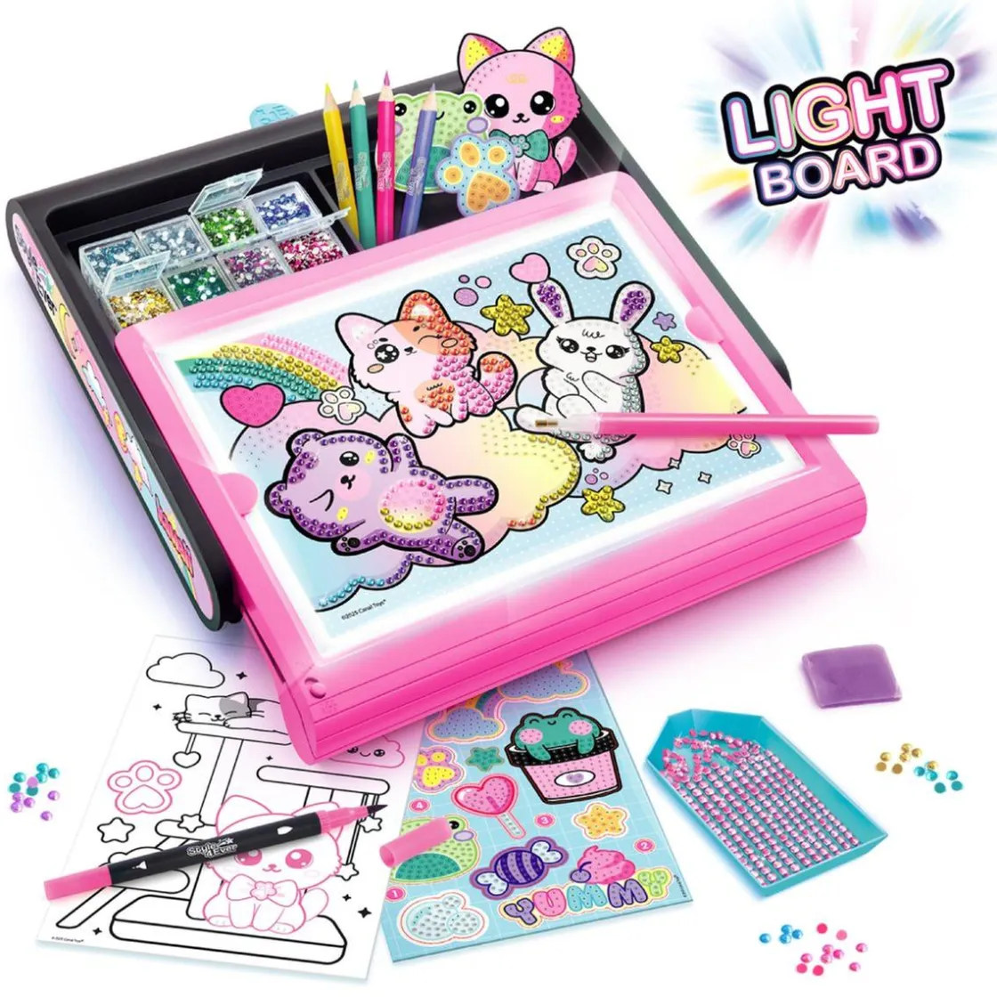 TOYS "R" US Style 4 Ever - Maletín Luminoso Diamond Art Kawaii