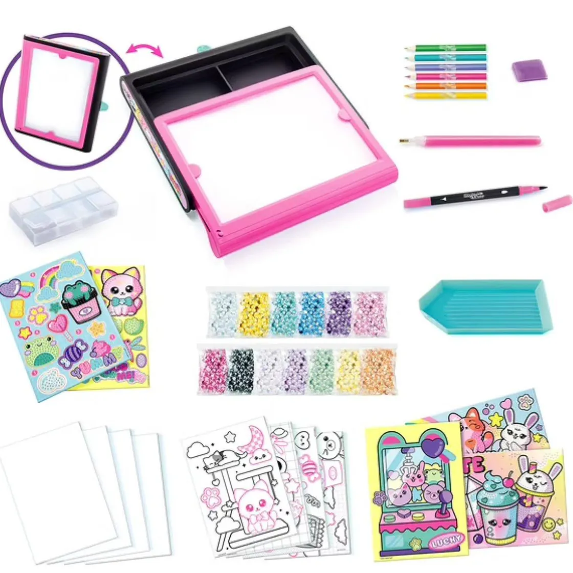 TOYS "R" US Style 4 Ever - Maletín Luminoso Diamond Art Kawaii