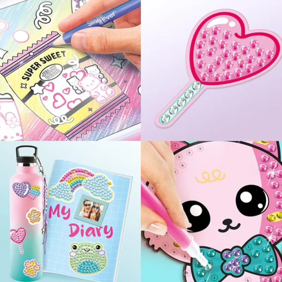 TOYS "R" US Style 4 Ever - Maletín Luminoso Diamond Art Kawaii