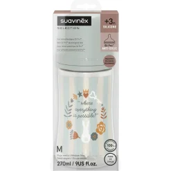 SUAVINEX - Biberón Wonderland 270 ml Azul