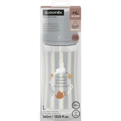 SUAVINEX - Biberón Wonderland 360 ml Azul