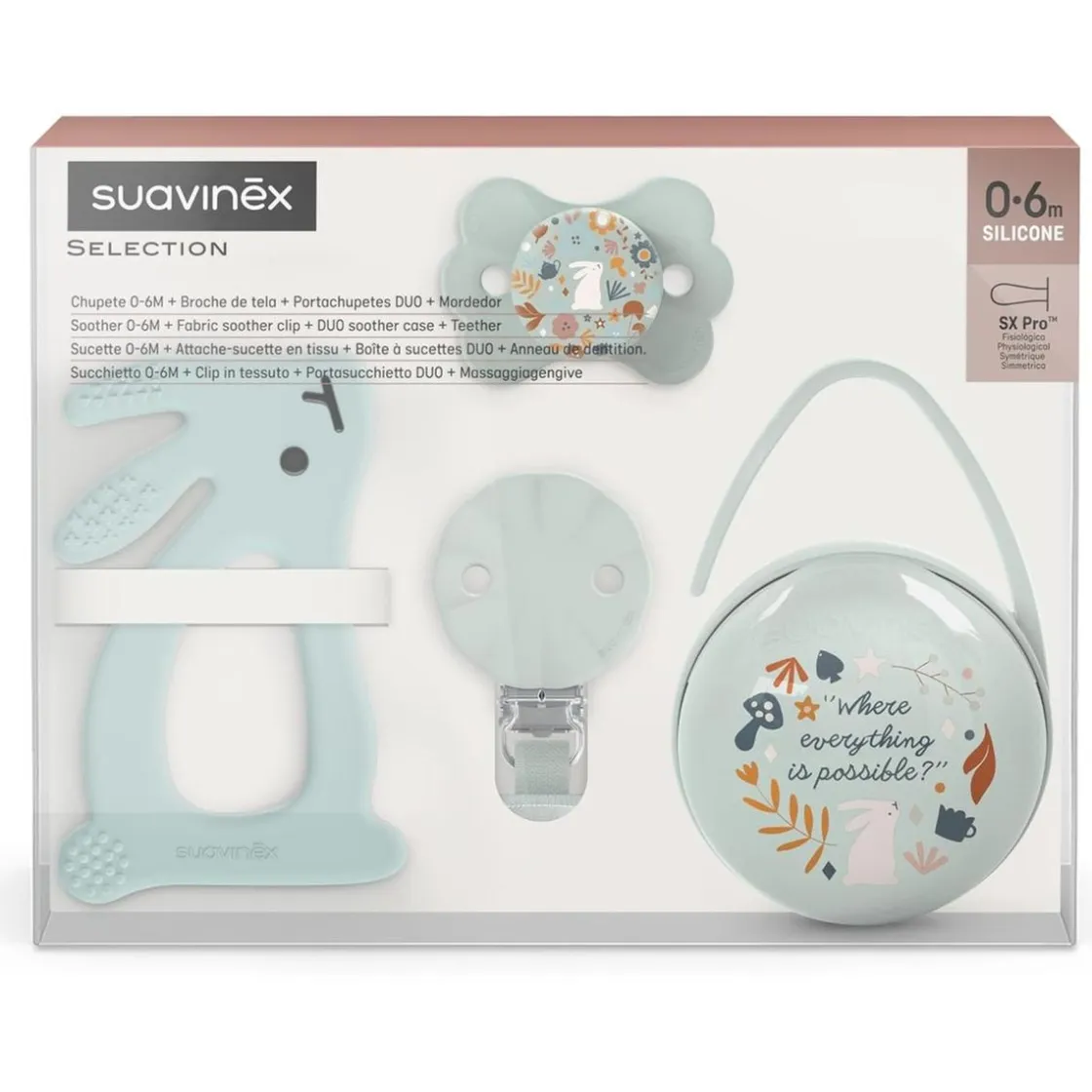 SUAVINEX - Set De Regalo Wonderland Liberty azul