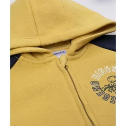 Prenatal Sudadera amarilla y azul para niño