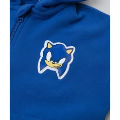 Prenatal Sudadera azul con capucha Sonic