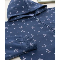 Prenatal Sudadera azul con flores allover para niña* Niña 2-10 Años·Jerséis Y Sudaderas|Niña·Niña 2-10 Años