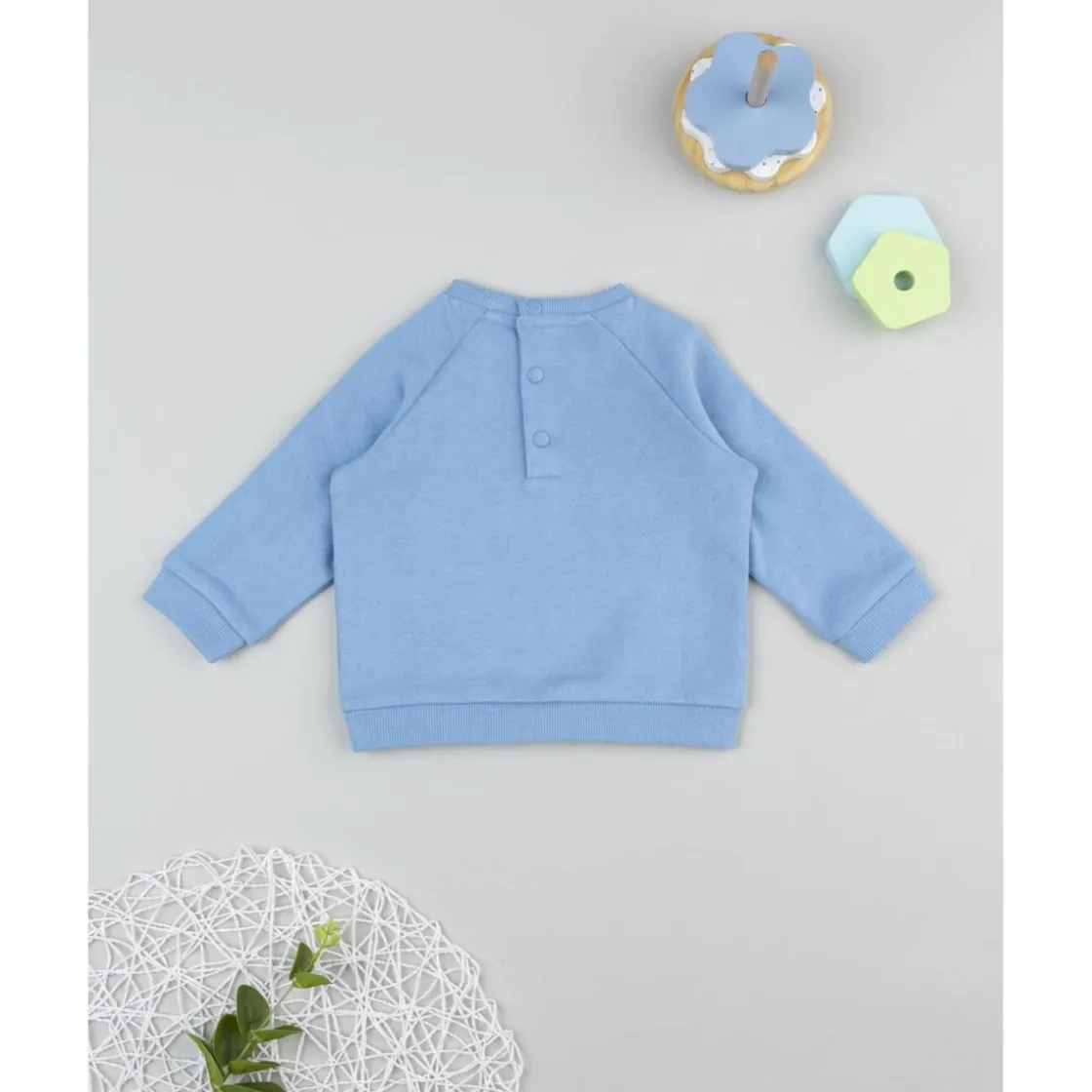 Prenatal Sudadera azul de niño Little Friends