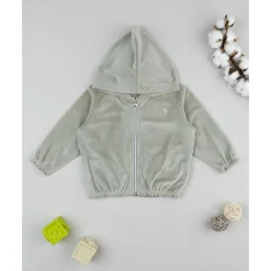 Prenatal Sudadera de niña en terciopelo verde* Niña·Bebé Niña 3-36 Meses|Bebé Niña 3-36 Meses·Jerséis Y Cardigans