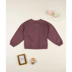 Prenatal Sudadera de niña rosa con estampado Love