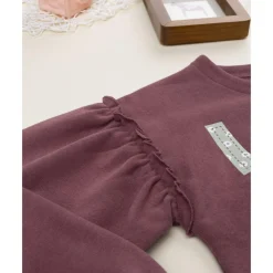 Prenatal Sudadera de niña rosa con estampado Love