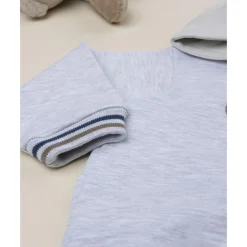 Prenatal Sudadera gris con capucha y estampado de oso para niño* Niño·Bebé Niño 3-36 Meses|Bebé Niño 3-36 Meses·Jerséis Y Cardigans