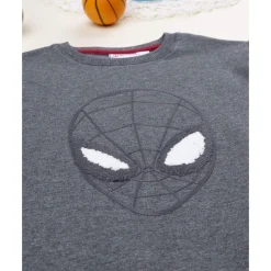 Prenatal Sudadera gris para niño con Spiderman