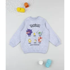 Prenatal Sudadera gris Pokémon* Niño·Niño 2-10 Años|Niño 2-10 Años·Abrigos Y Plumíferos