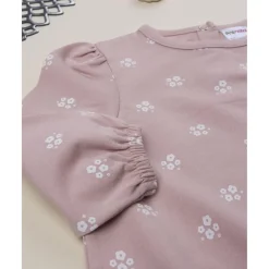 Prenatal Sudadera niña rosa con flores blancas* Niña·Bebé Niña 3-36 Meses|Bebé Niña 3-36 Meses·Abrigos Y Plumíferos