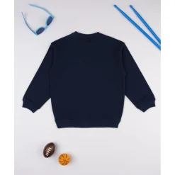 Prenatal Sudadera niño azul dinosaurios