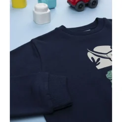 Prenatal Sudadera niño azul estampada "Epic Dinos"* Niño 2-10 Años·Abrigos Y Plumíferos|Niño·Niño 2-10 Años