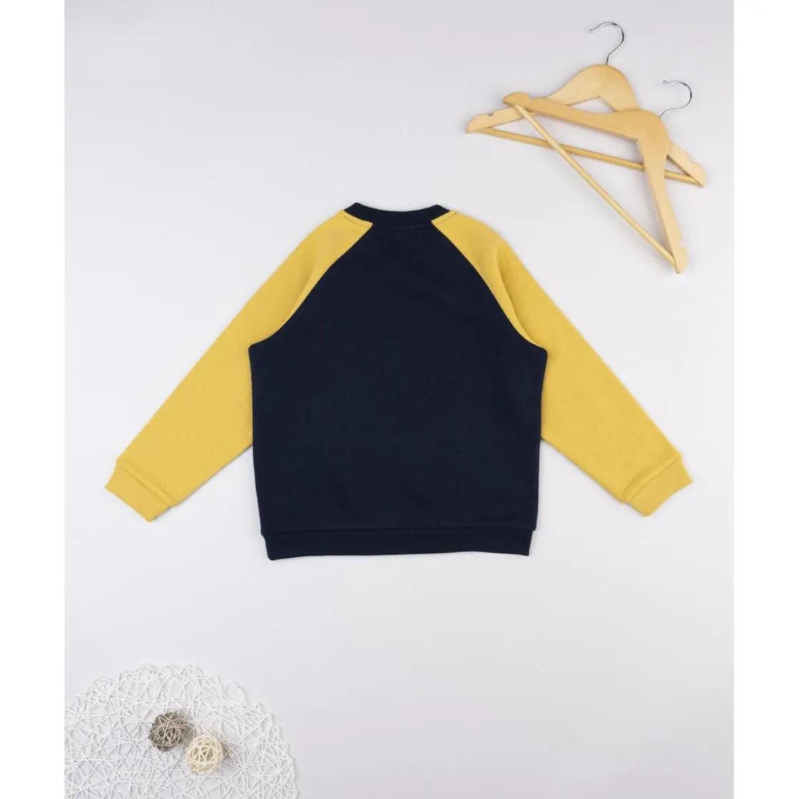 Prenatal Sudadera niño azul/amarilla “Triceratops” raglán* Niño·Niño 2-10 Años|Niño 2-10 Años·Abrigos Y Plumíferos