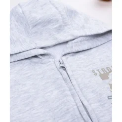 Prenatal Sudadera niño gris con dinosaurio