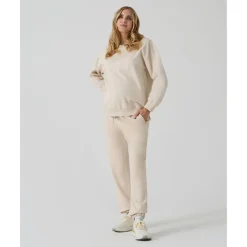 Prenatal Sudadera premamá crudo con bordado